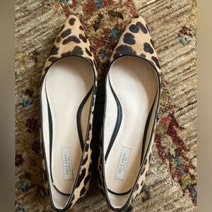 Cole Haan Leopard Print Low Heeled Grand. OS Flats